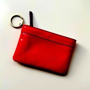 KATE SPADE Vintage Red Patent Leather Coin Purse